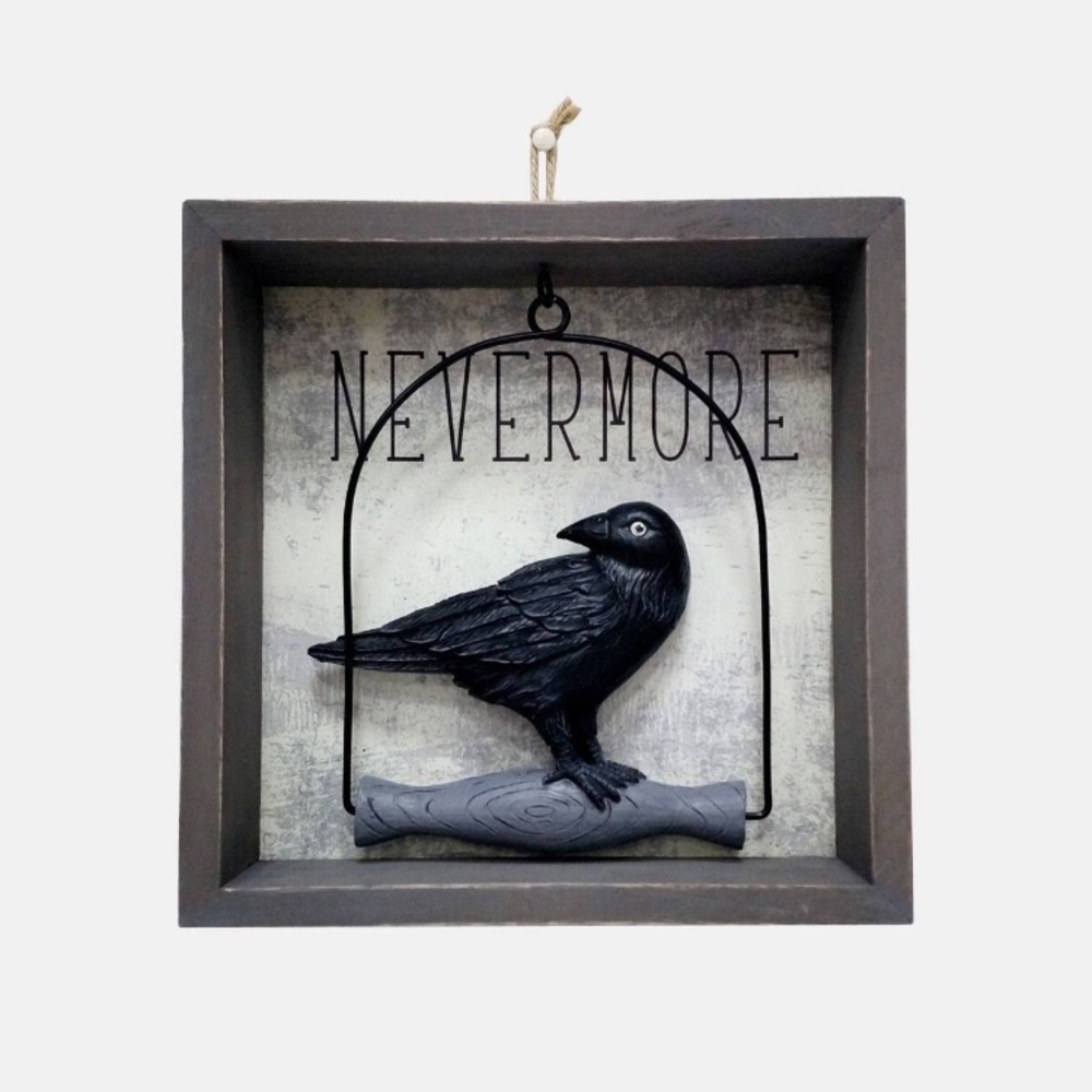 Halloween Raven Wall Decor